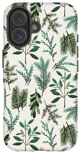 Winter Branch Pattern - Phone Case
