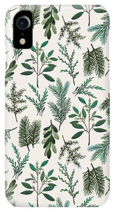 Winter Branch Pattern - Phone Case