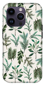 Winter Branch Pattern - Phone Case