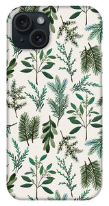 Winter Branch Pattern - Phone Case