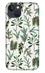 Winter Branch Pattern - Phone Case