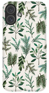 Winter Branch Pattern - Phone Case