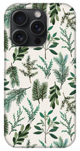 Load image into Gallery viewer, Winter Branch Pattern - Phone Case