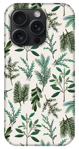 Winter Branch Pattern - Phone Case