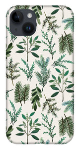 Winter Branch Pattern - Phone Case