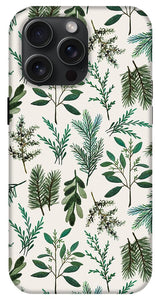 Winter Branch Pattern - Phone Case