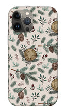 Load image into Gallery viewer, Winter Branches, Berries and Pine Cones - Phone Case