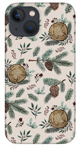 Load image into Gallery viewer, Winter Branches, Berries and Pine Cones - Phone Case