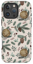 Load image into Gallery viewer, Winter Branches, Berries and Pine Cones - Phone Case
