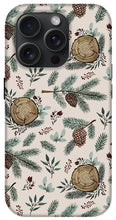 Load image into Gallery viewer, Winter Branches, Berries and Pine Cones - Phone Case