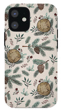 Load image into Gallery viewer, Winter Branches, Berries and Pine Cones - Phone Case