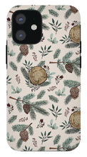 Load image into Gallery viewer, Winter Branches, Berries and Pine Cones - Phone Case