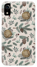 Load image into Gallery viewer, Winter Branches, Berries and Pine Cones - Phone Case