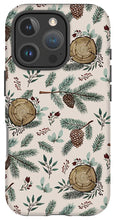 Load image into Gallery viewer, Winter Branches, Berries and Pine Cones - Phone Case