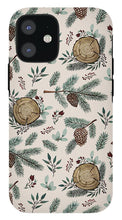 Load image into Gallery viewer, Winter Branches, Berries and Pine Cones - Phone Case