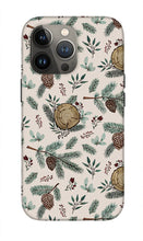 Load image into Gallery viewer, Winter Branches, Berries and Pine Cones - Phone Case