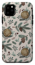 Load image into Gallery viewer, Winter Branches, Berries and Pine Cones - Phone Case