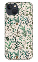 Load image into Gallery viewer, Winter Eucalyptus and Berry Pattern - Phone Case