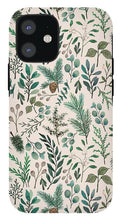 Load image into Gallery viewer, Winter Eucalyptus and Berry Pattern - Phone Case