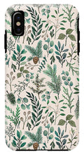 Load image into Gallery viewer, Winter Eucalyptus and Berry Pattern - Phone Case