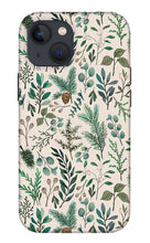 Load image into Gallery viewer, Winter Eucalyptus and Berry Pattern - Phone Case