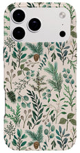 Load image into Gallery viewer, Winter Eucalyptus and Berry Pattern - Phone Case