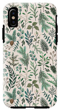 Load image into Gallery viewer, Winter Eucalyptus and Berry Pattern - Phone Case