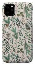 Load image into Gallery viewer, Winter Eucalyptus and Berry Pattern - Phone Case