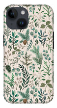 Load image into Gallery viewer, Winter Eucalyptus and Berry Pattern - Phone Case