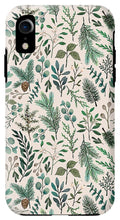 Load image into Gallery viewer, Winter Eucalyptus and Berry Pattern - Phone Case
