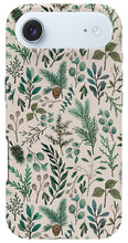 Load image into Gallery viewer, Winter Eucalyptus and Berry Pattern - Phone Case
