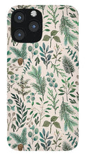 Load image into Gallery viewer, Winter Eucalyptus and Berry Pattern - Phone Case
