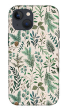 Load image into Gallery viewer, Winter Eucalyptus and Berry Pattern - Phone Case
