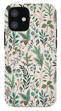 Load image into Gallery viewer, Winter Eucalyptus and Berry Pattern - Phone Case