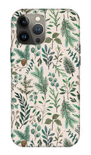 Load image into Gallery viewer, Winter Eucalyptus and Berry Pattern - Phone Case