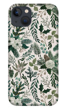 Load image into Gallery viewer, Winter Floral Pattern - Phone Case