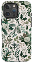 Load image into Gallery viewer, Winter Floral Pattern - Phone Case