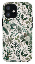 Load image into Gallery viewer, Winter Floral Pattern - Phone Case
