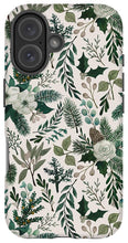 Load image into Gallery viewer, Winter Floral Pattern - Phone Case