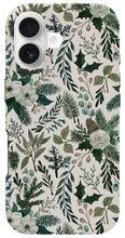 Load image into Gallery viewer, Winter Floral Pattern - Phone Case