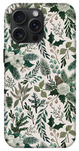 Load image into Gallery viewer, Winter Floral Pattern - Phone Case