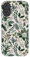 Load image into Gallery viewer, Winter Floral Pattern - Phone Case