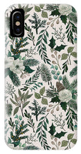 Load image into Gallery viewer, Winter Floral Pattern - Phone Case