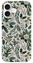 Load image into Gallery viewer, Winter Floral Pattern - Phone Case