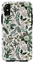Load image into Gallery viewer, Winter Floral Pattern - Phone Case