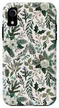 Load image into Gallery viewer, Winter Floral Pattern - Phone Case