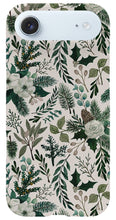 Load image into Gallery viewer, Winter Floral Pattern - Phone Case