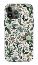 Load image into Gallery viewer, Winter Floral Pattern - Phone Case