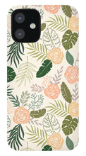Load image into Gallery viewer, Yellow and Green Tropical Floral Patten - Phone Case