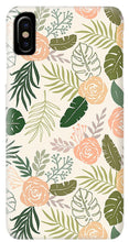 Load image into Gallery viewer, Yellow and Green Tropical Floral Patten - Phone Case